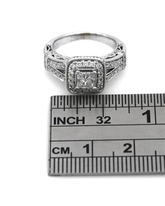 Vera Wang Love Collection Princess Diamond Engagement Ring